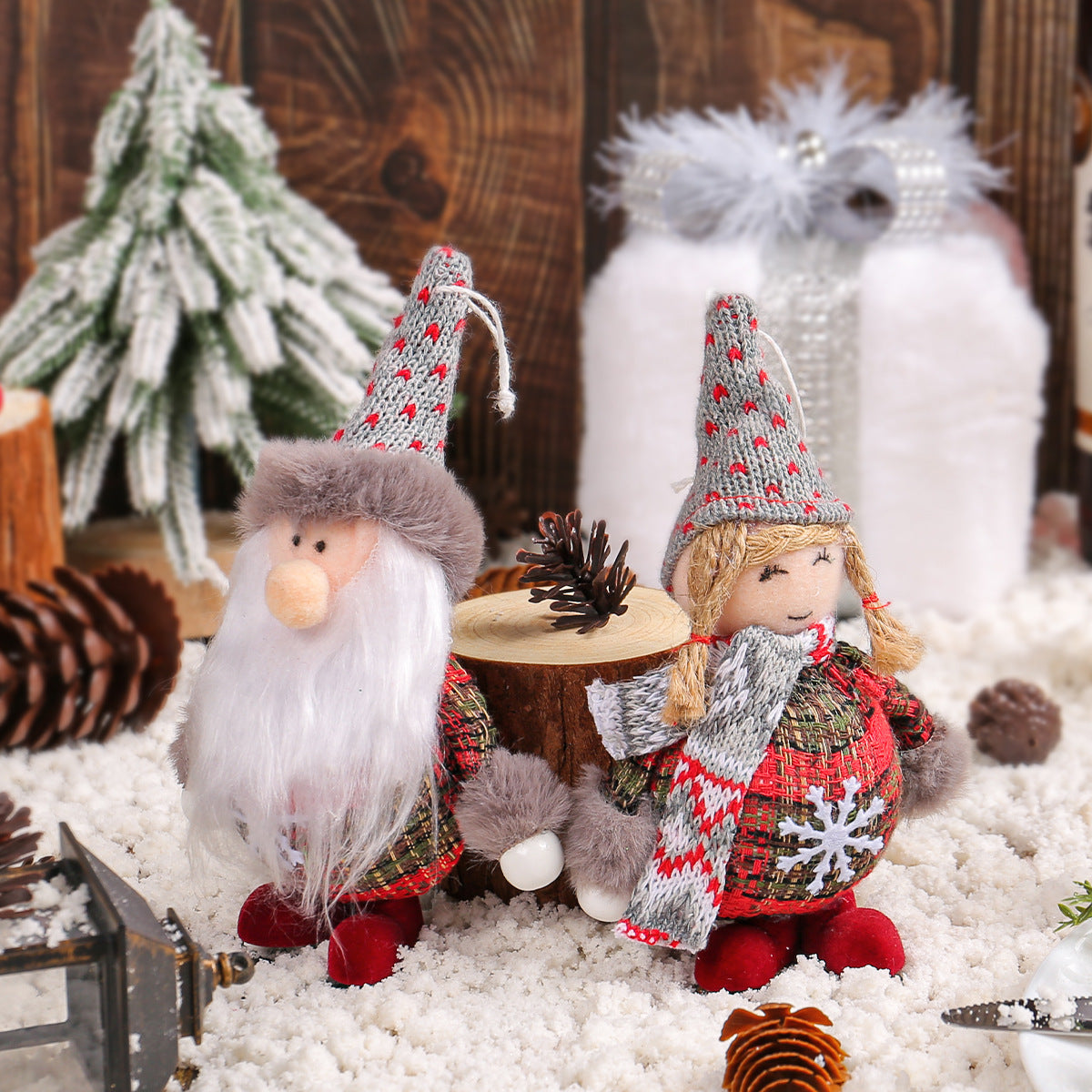 Christmas Character Ornaments for Cozy Holiday Decor