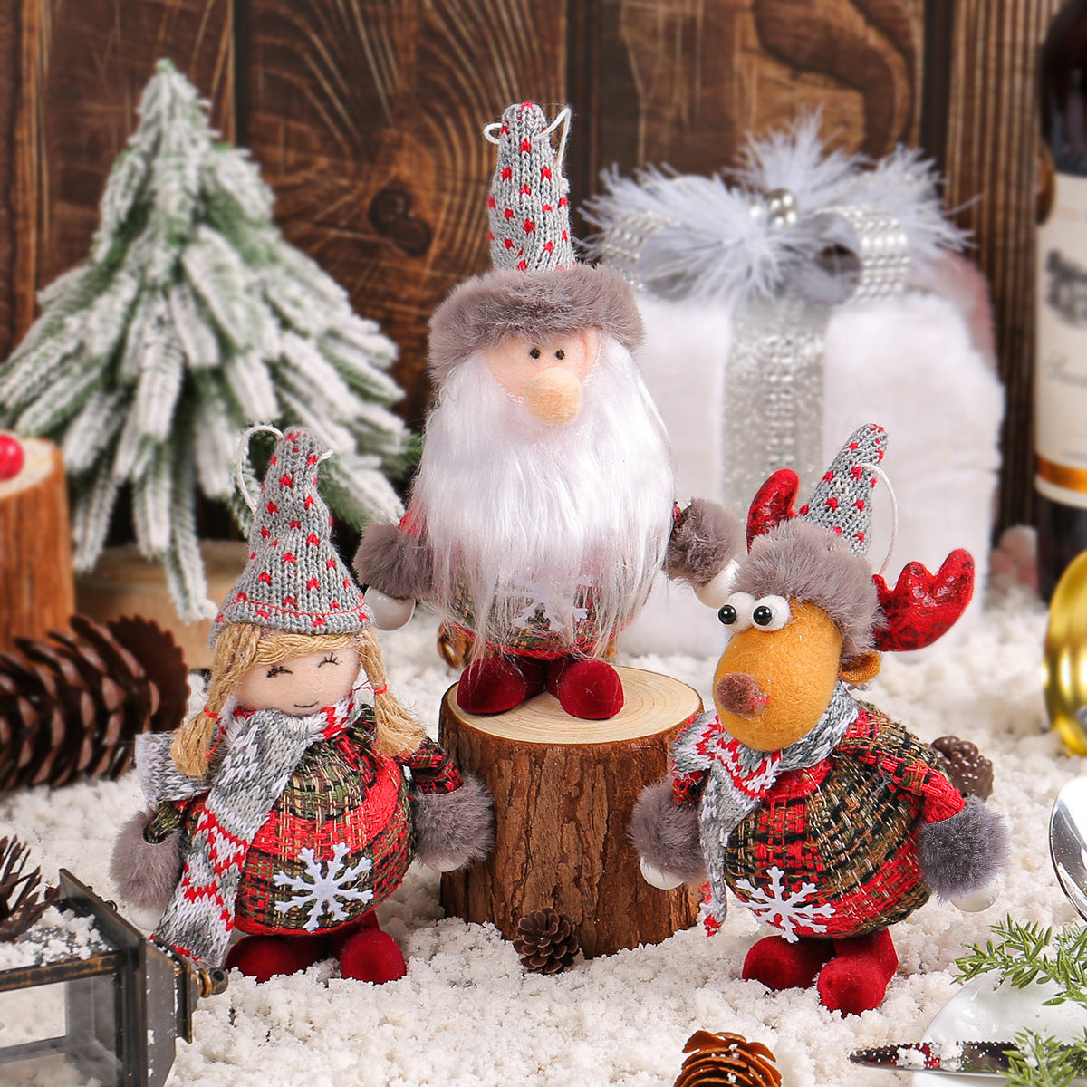 Christmas Character Ornaments for Cozy Holiday Decor