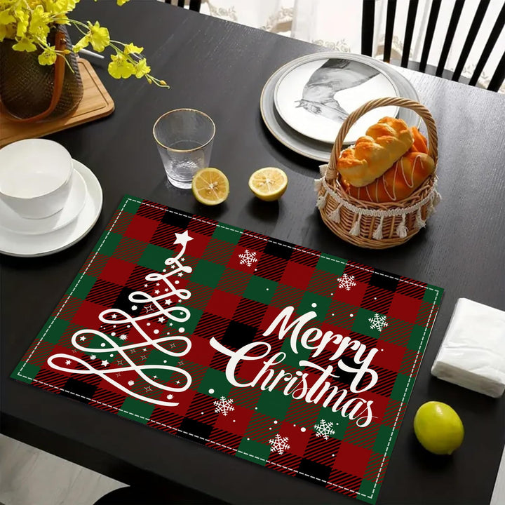 Christmas Placemats for a Festive Holiday Tablescape