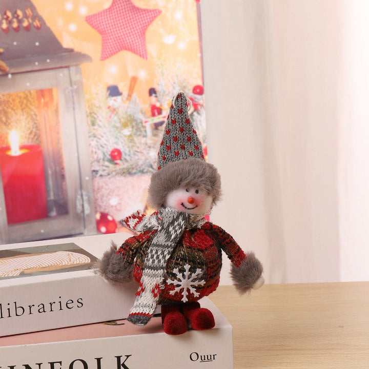 Santa Claus Christmas Tree Ornament Cozy Holiday Charm