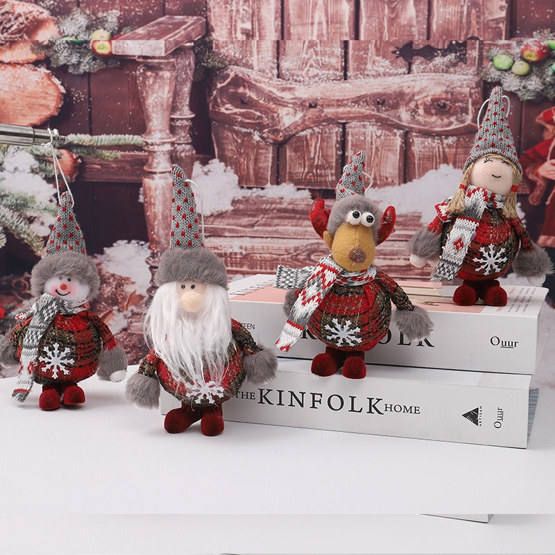 Santa Claus Christmas Tree Ornament Cozy Holiday Charm