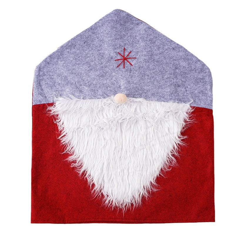 Santa Chair Cover for Festive Christmas Dining Decor