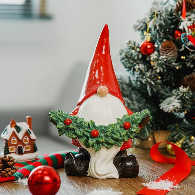 Christmas Gnome Ornament for Festive Tabletop Charm
