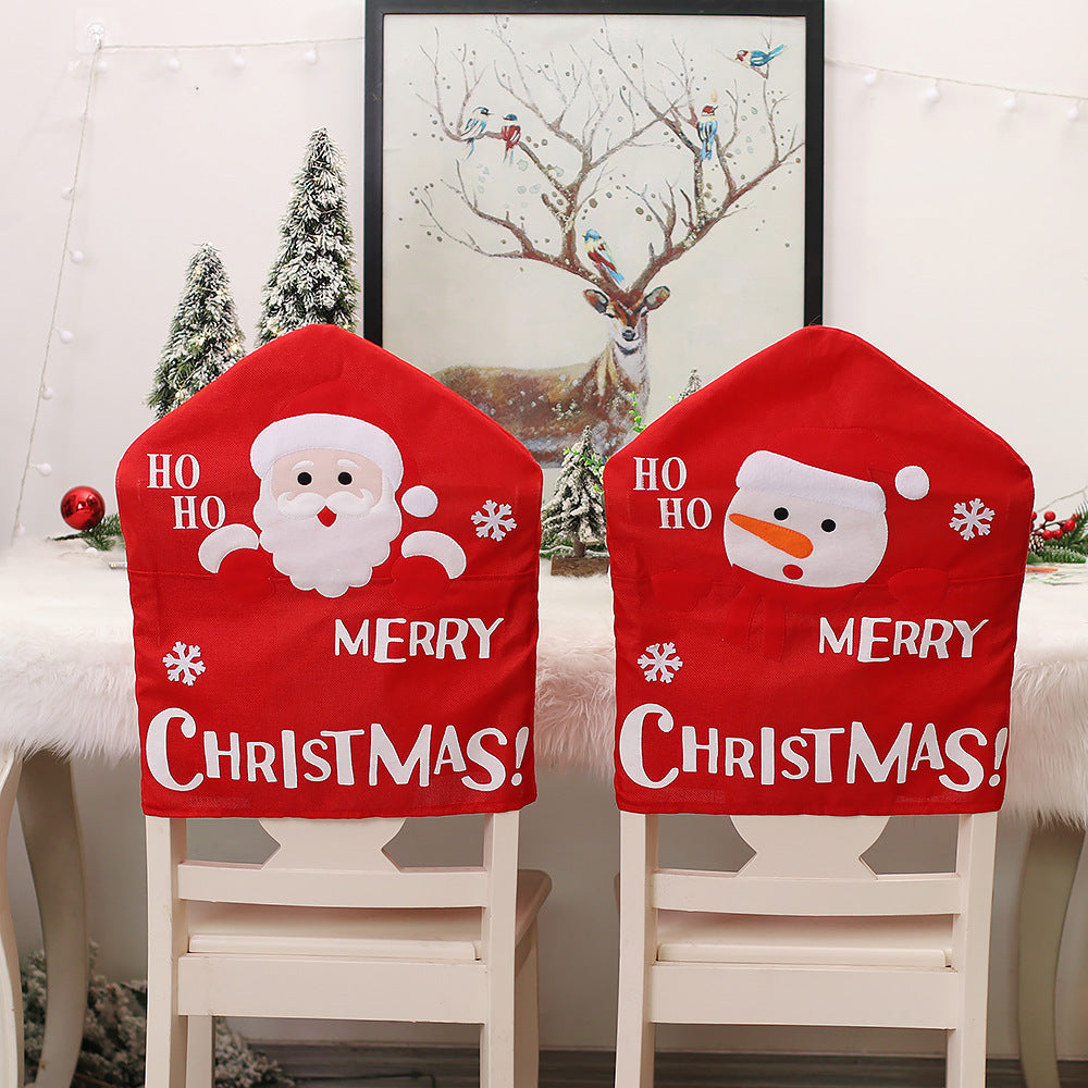 Christmas Chair Covers for Festive Holiday Dining Decor