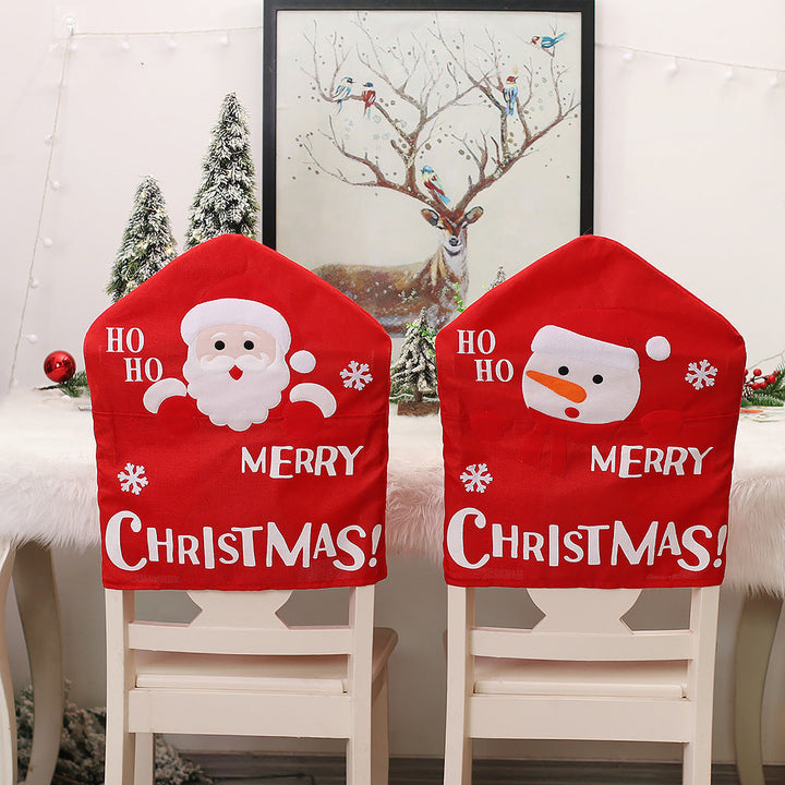 Christmas Chair Covers for Festive Holiday Dining Decor