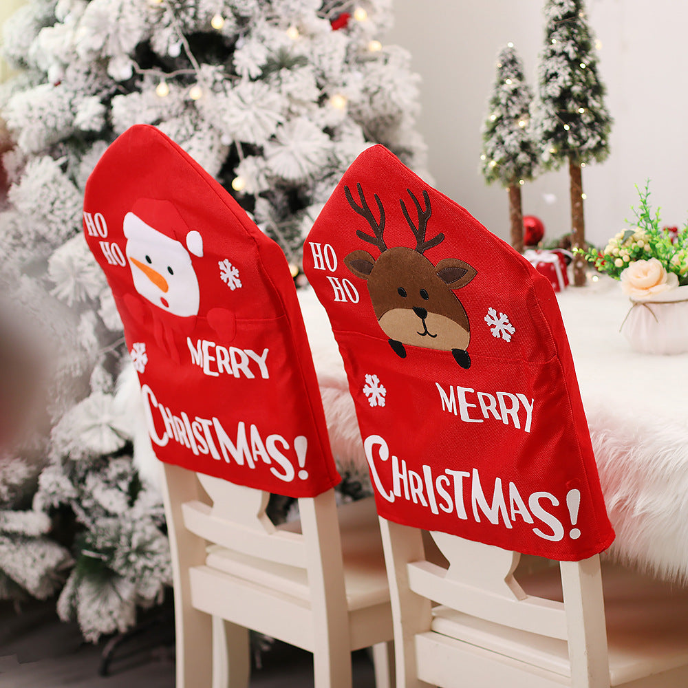 Christmas Chair Covers for Festive Holiday Dining Decor