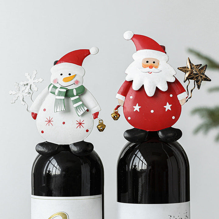 Christmas Wine Bottle Decorations for Festive Tables