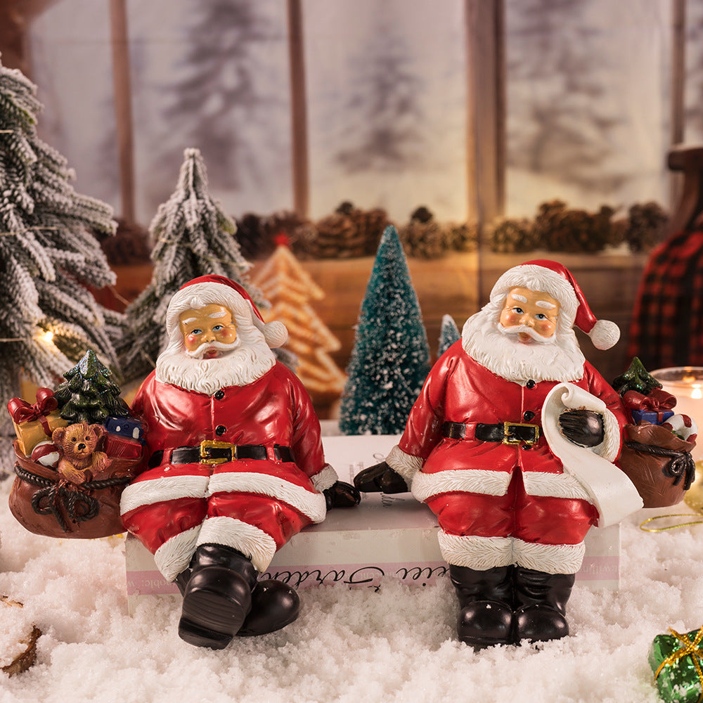 Santa Claus Table Decoration for Festive Christmas Cheer