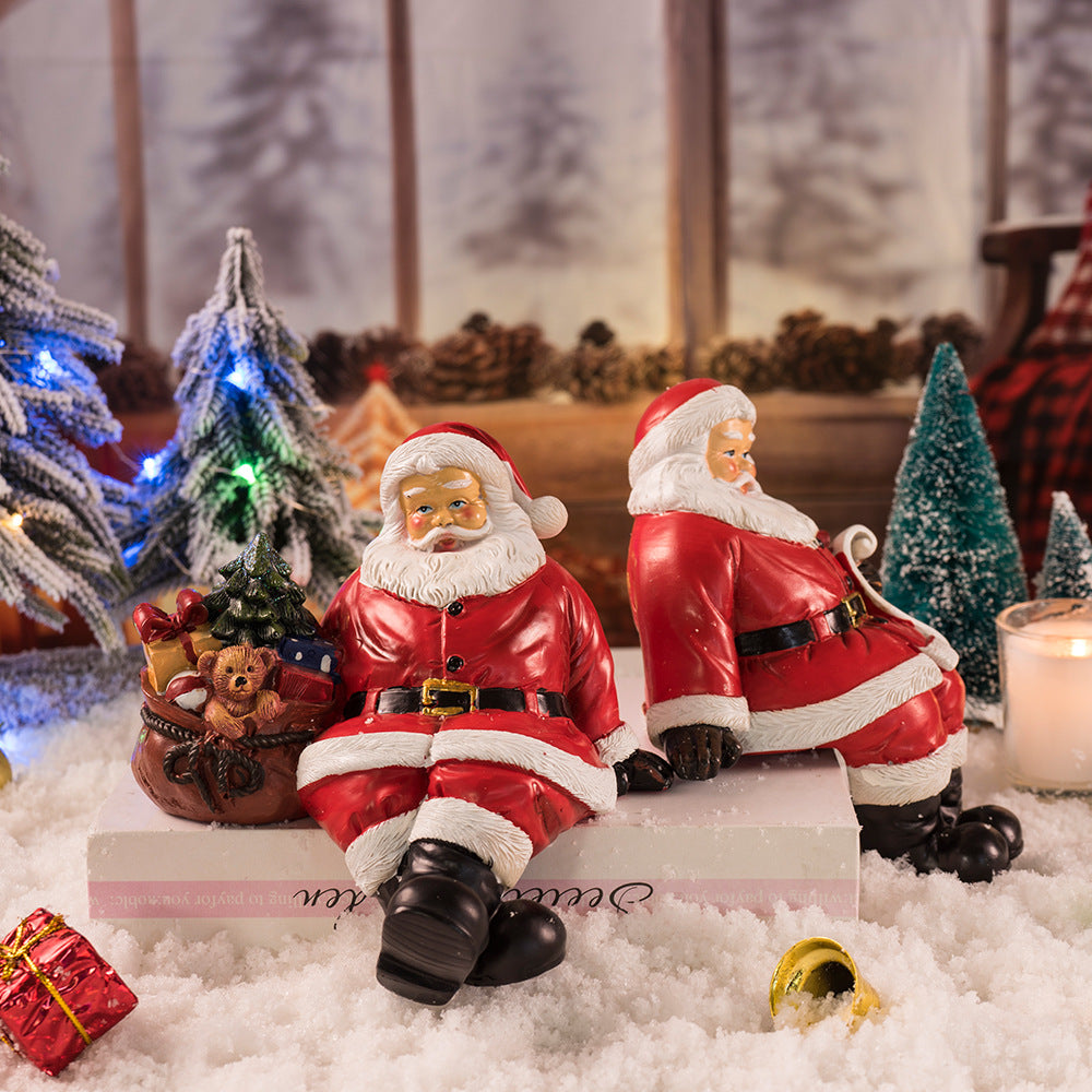 Santa Claus Table Decoration for Festive Christmas Cheer