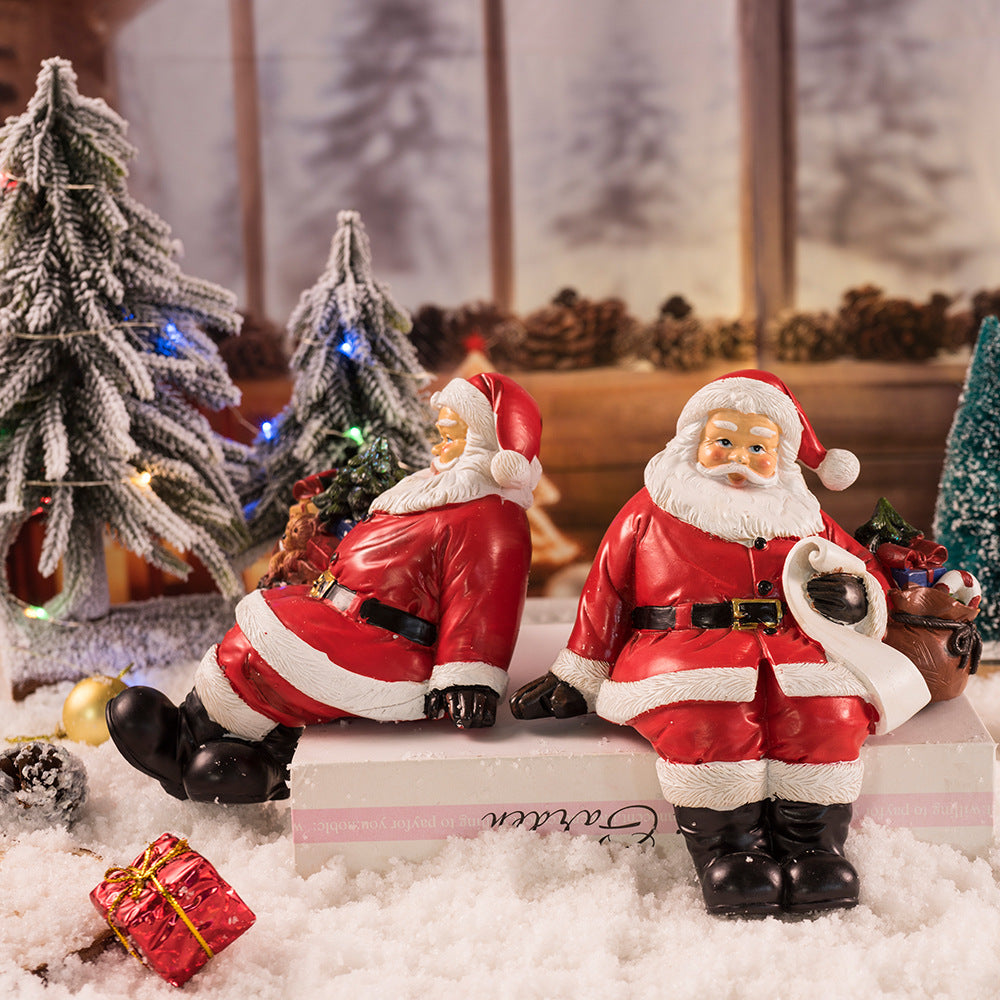 Santa Claus Table Decoration for Festive Christmas Cheer