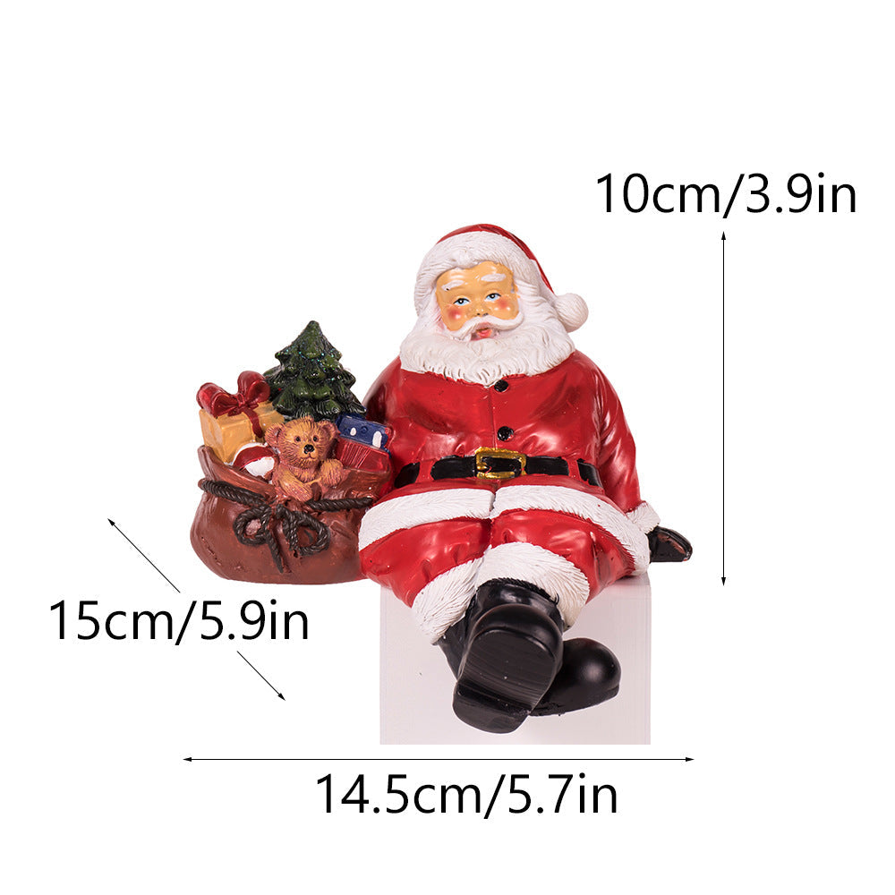 Santa Claus Table Decoration for Festive Christmas Cheer