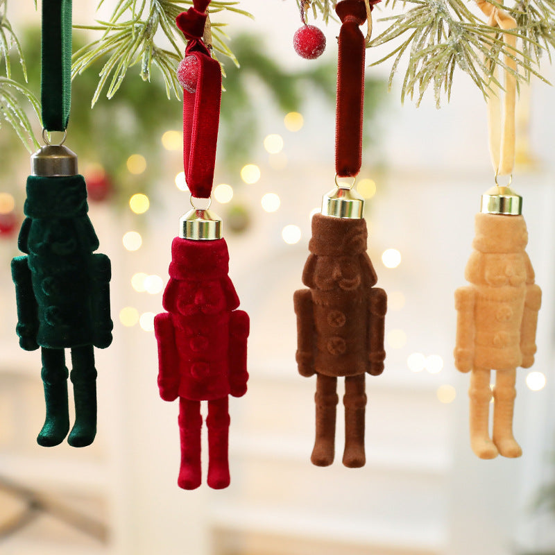 Velvet Nutcracker Ornaments for a Nostalgic Christmas Tree