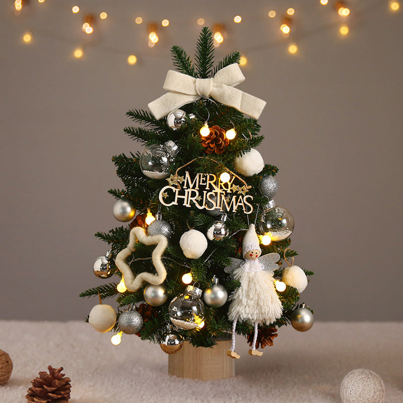 Mini Christmas Tree With Warm Lights for Small Spaces