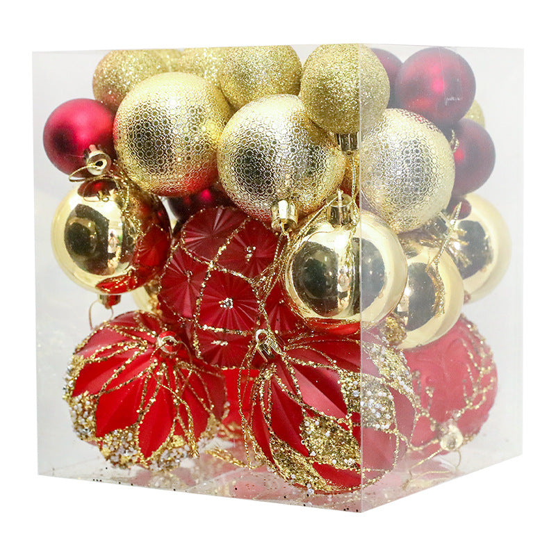 36-Piece Christmas Ornament Set for Festive Trees