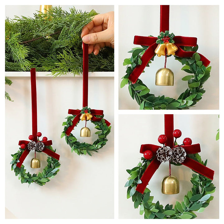 Christmas Wreath Ornaments for Festive Holiday Decor
