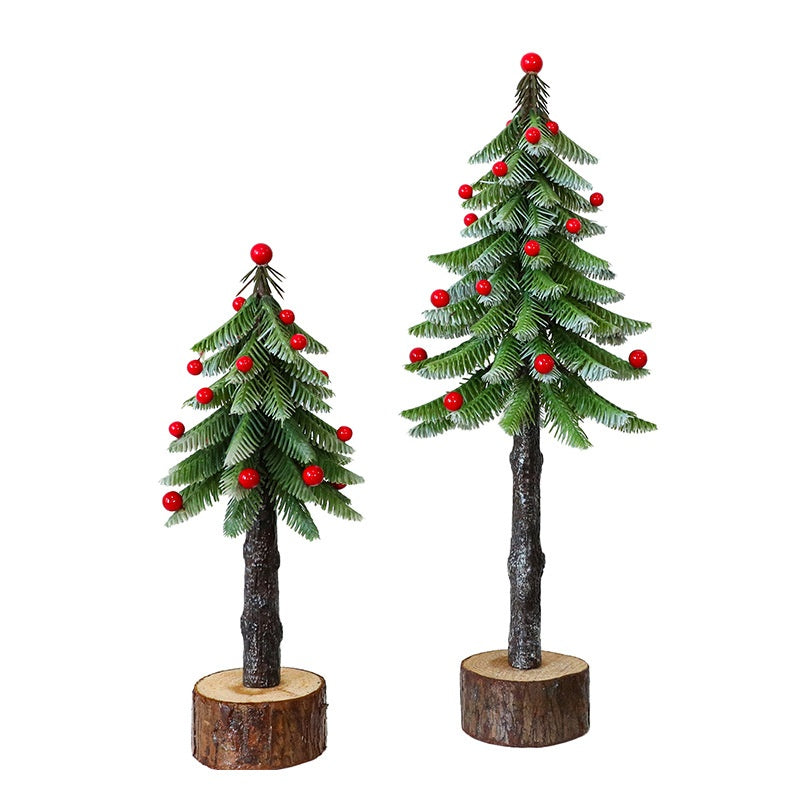 Mini Christmas Tree Decoration for Small Space Decor