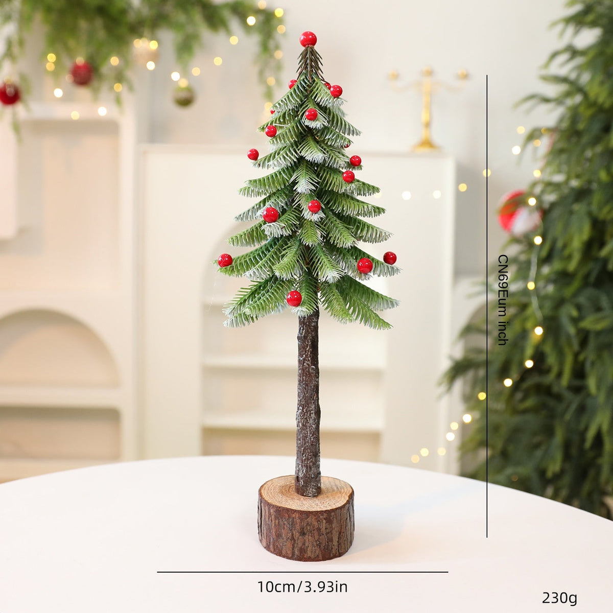 Mini Christmas Tree Decoration for Small Space Decor
