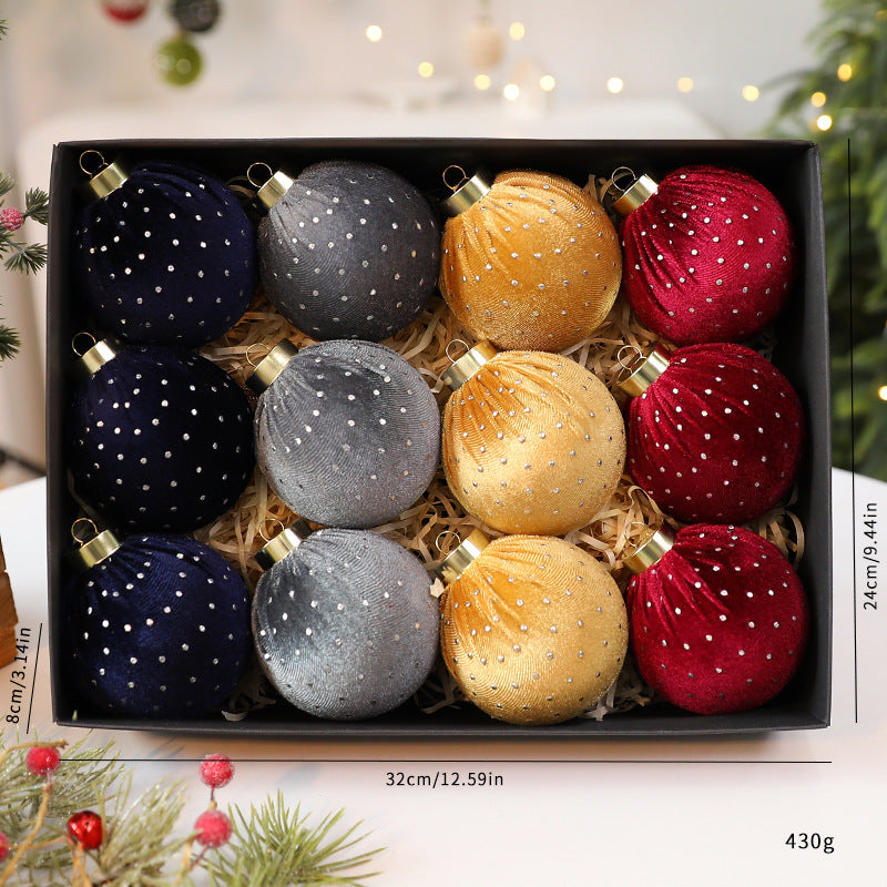 Velvet Christmas Ornaments for a Rich Festive Tree