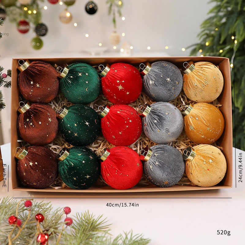 Velvet Christmas Ornaments for a Rich Festive Tree