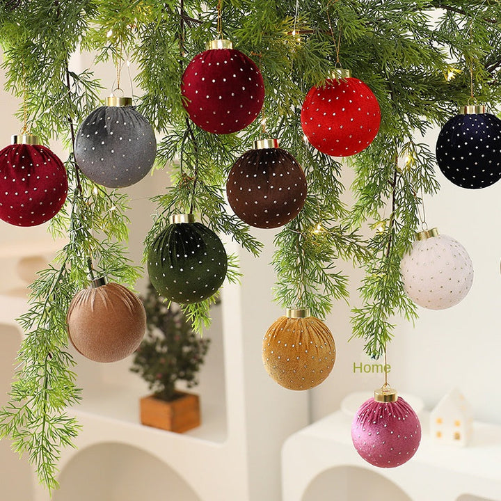 Velvet Christmas Ornaments for a Rich Festive Tree