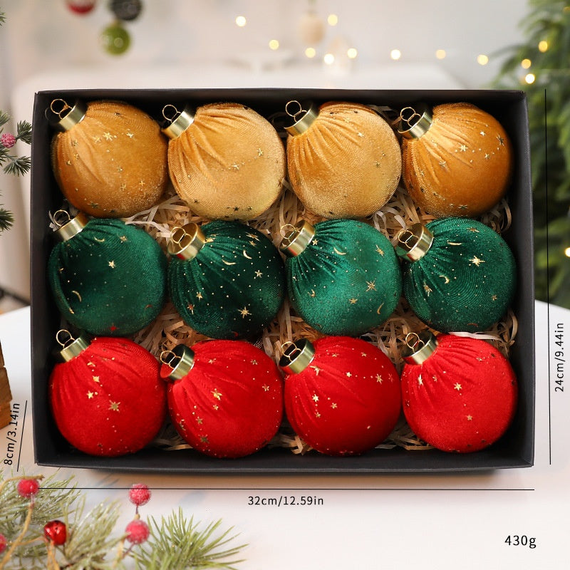 Velvet Christmas Ornaments for a Rich Festive Tree
