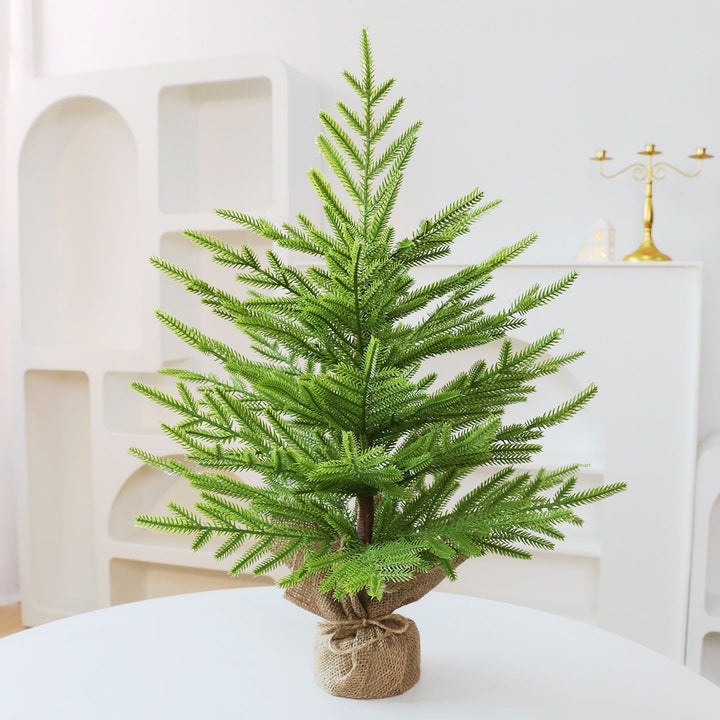 60cm PE Desktop Christmas Tree for Hotel & Retail Display