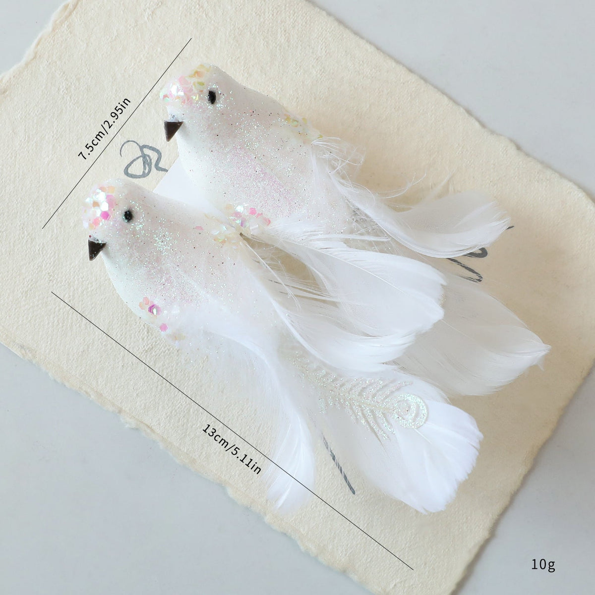 Clip-On Bird Ornaments For Sparkling Holiday Trees