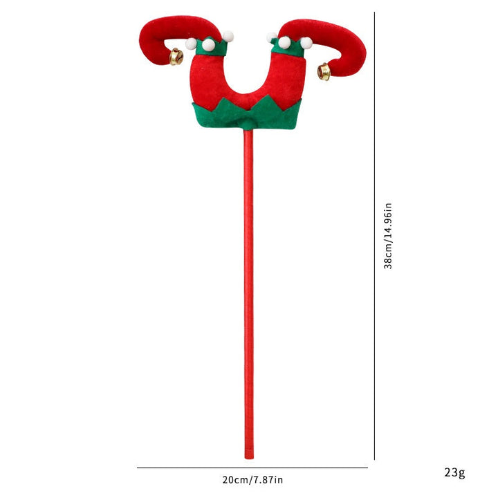 Grinch & Santa Leg Christmas Tree Picks Set of 2