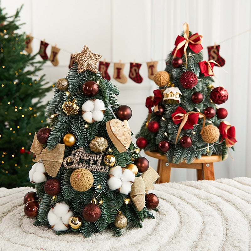 Tabletop Christmas Tree Ready-Made Holiday Centerpiece