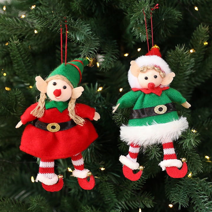 Elf Christmas Tree Ornaments for Whimsical Holiday Decor