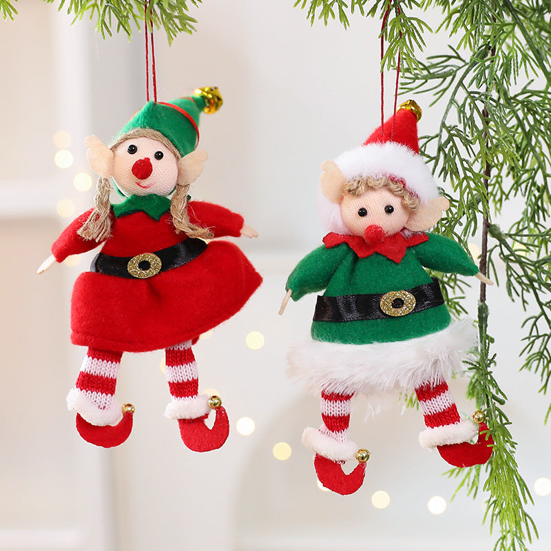 Elf Christmas Tree Ornaments for Whimsical Holiday Decor