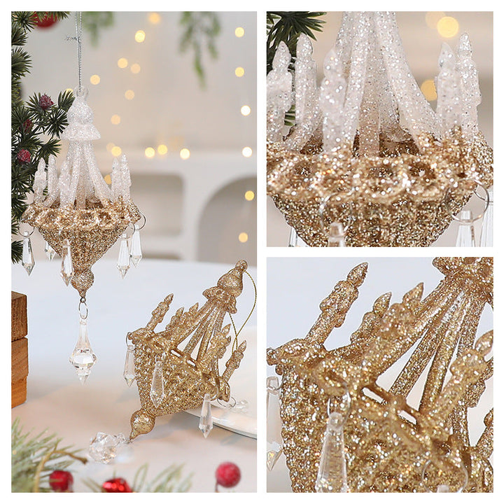 Crystal Christmas Tree Ornament for High-End Luxe Sparkle
