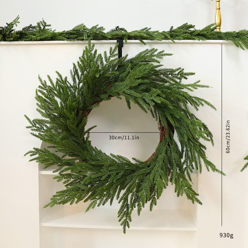 Artificial Pine Garland Vine for Christmas Decorating