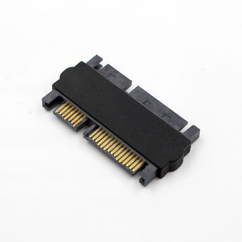 SATA 22-Pin Male to Female Rotary Adapter for Drives