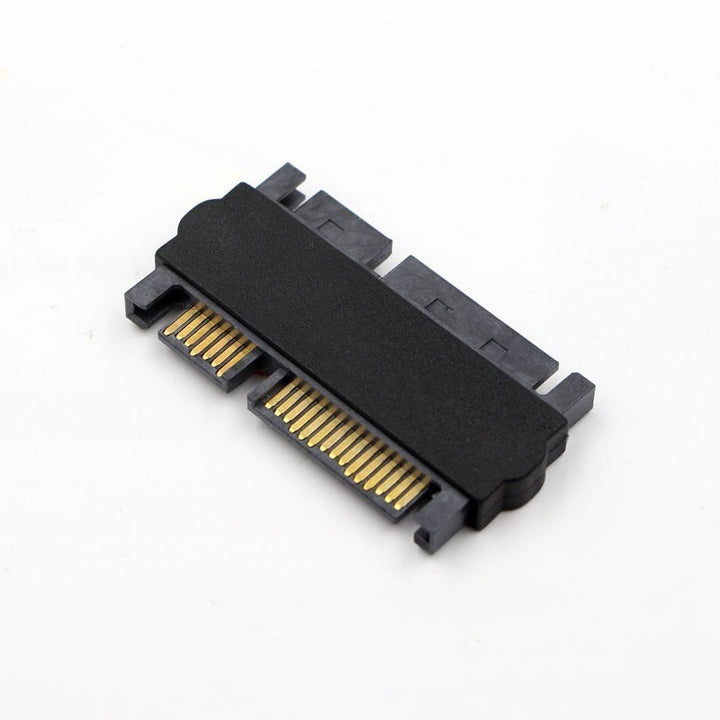 SATA 22-Pin Male to Female Rotary Adapter for Drives