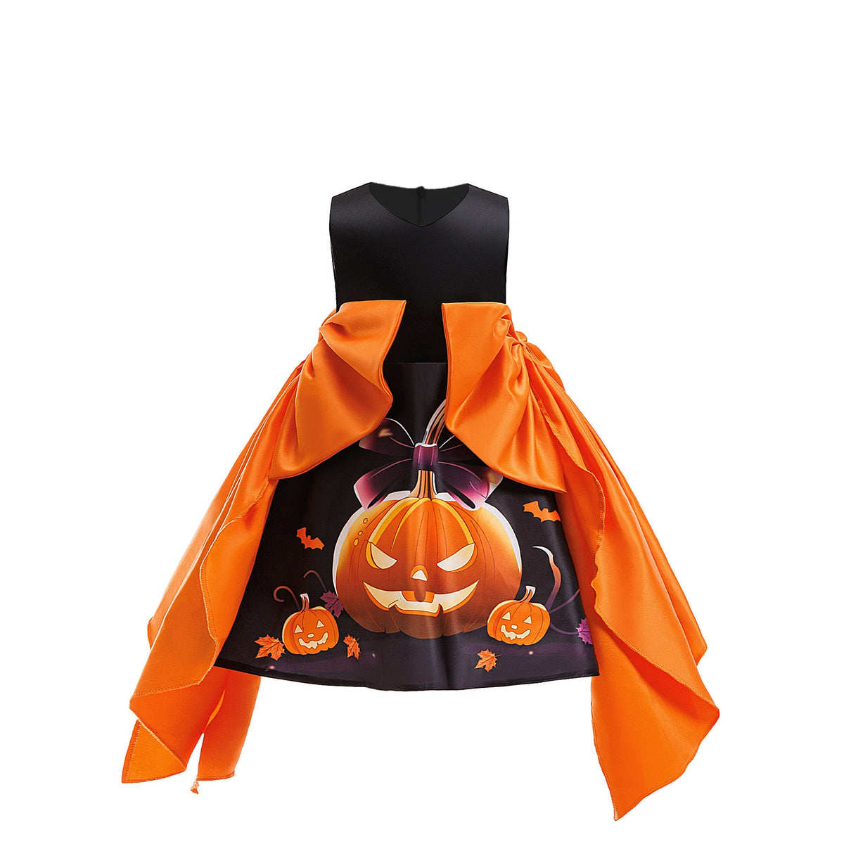 Halloween Butterfly Dress for Girls | Satin Partywear