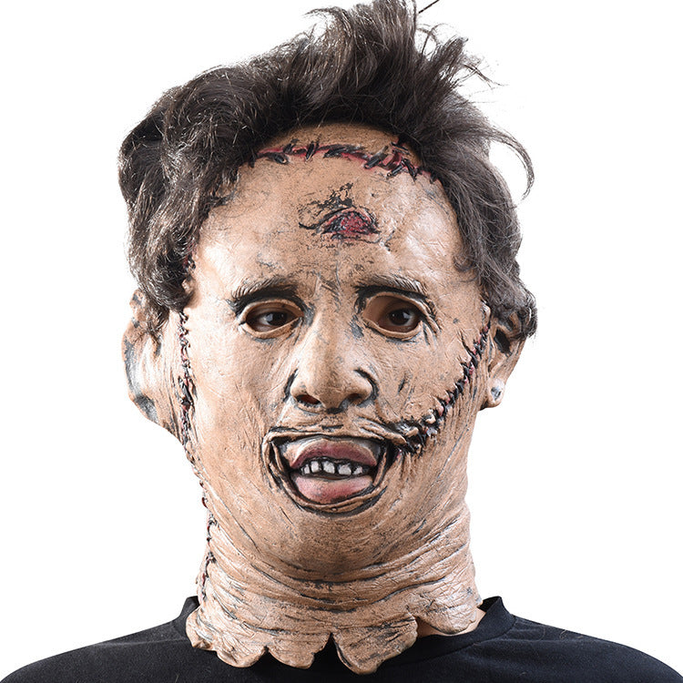 Horror Costume Mask – Full-Face Texas Chainsaw Look