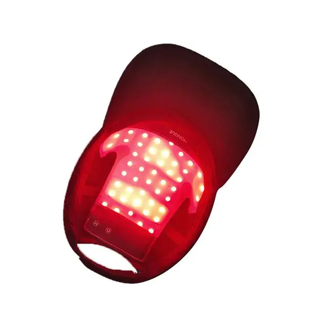 Red Light Scalp Hair Growth Cap With Three-Band LED