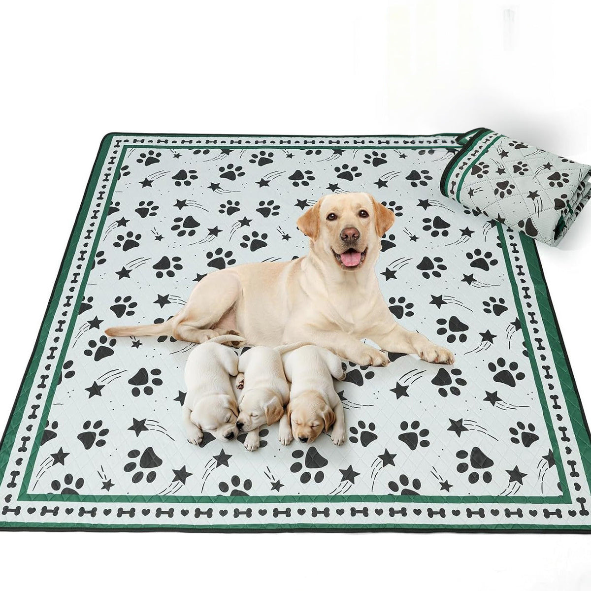 Decorative Pet Mat for Dogs & Cats | Easy-Care Comfort