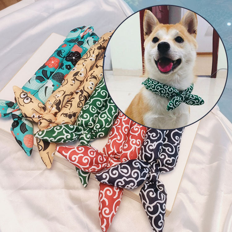 Pet Tie-On Scarf for Dogs & Cats, Photo-Ready Style