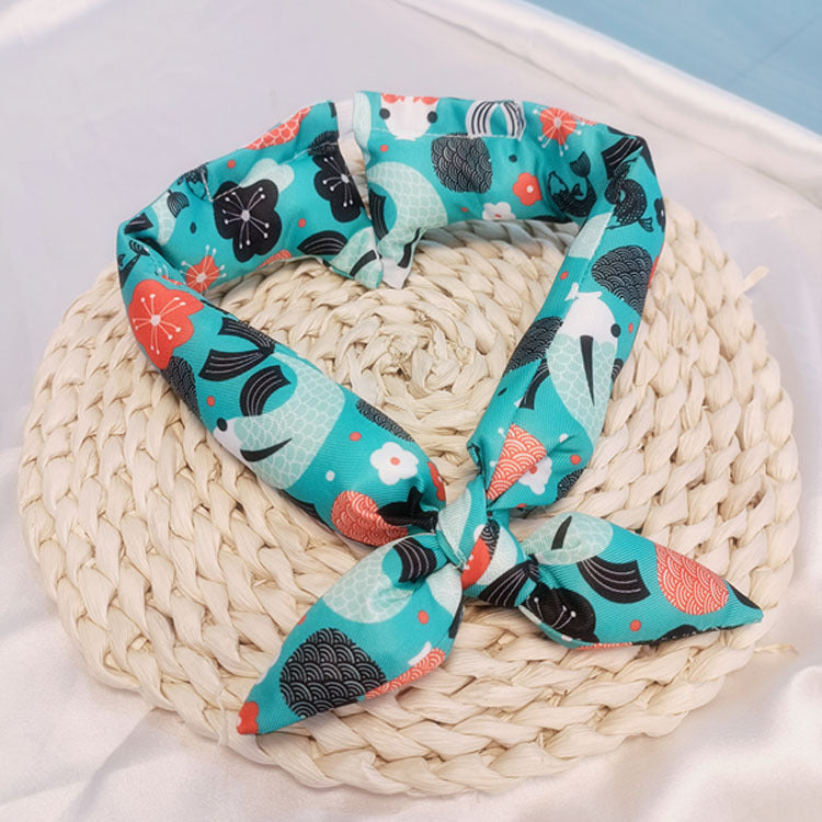 Pet Tie-On Scarf for Dogs & Cats, Photo-Ready Style