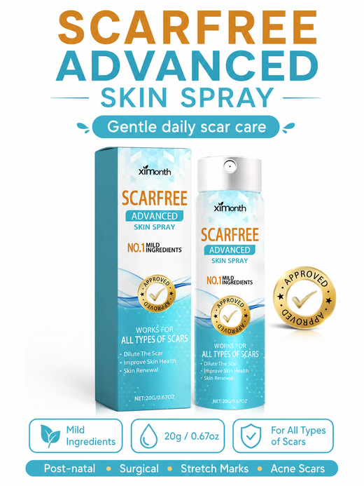 Skin Scar Treatment Spray — New Scars Fade in 2 Weeks, Old