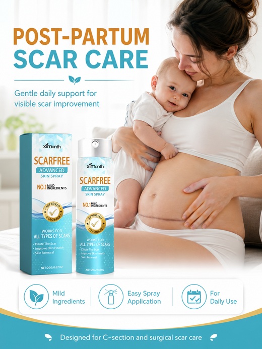 Skin Scar Treatment Spray — New Scars Fade in 2 Weeks, Old