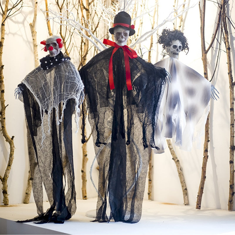 Halloween Hanging Skeleton Decor – Haunted House Prop