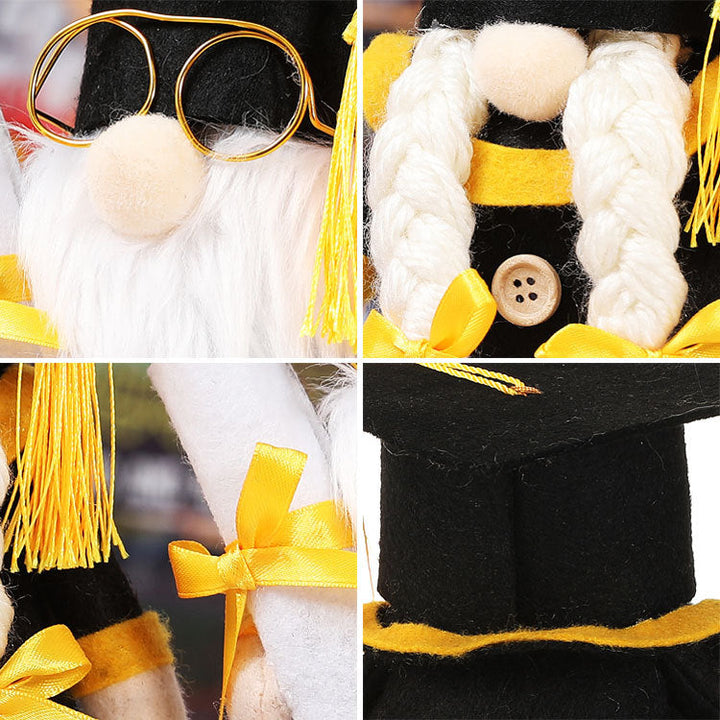 Graduation Mascot Plush Dolls for School Display Decor