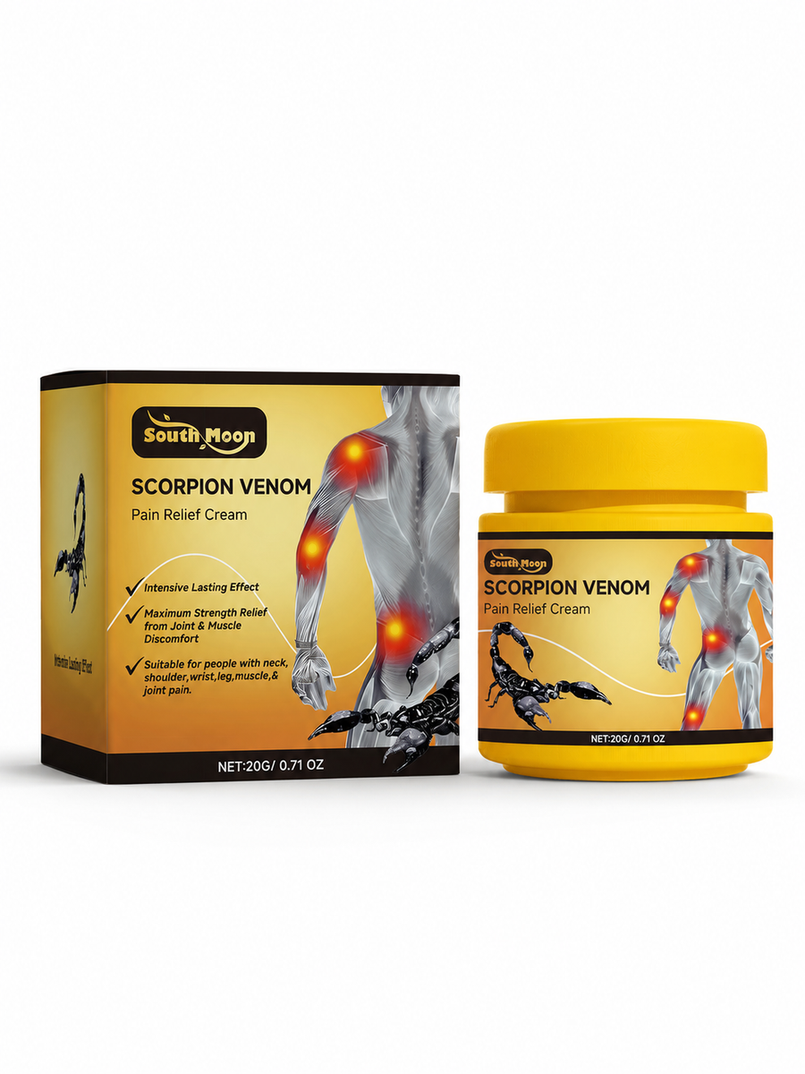 Scorpion Venom Pain Relief Cream — Maximum Strength Joint
