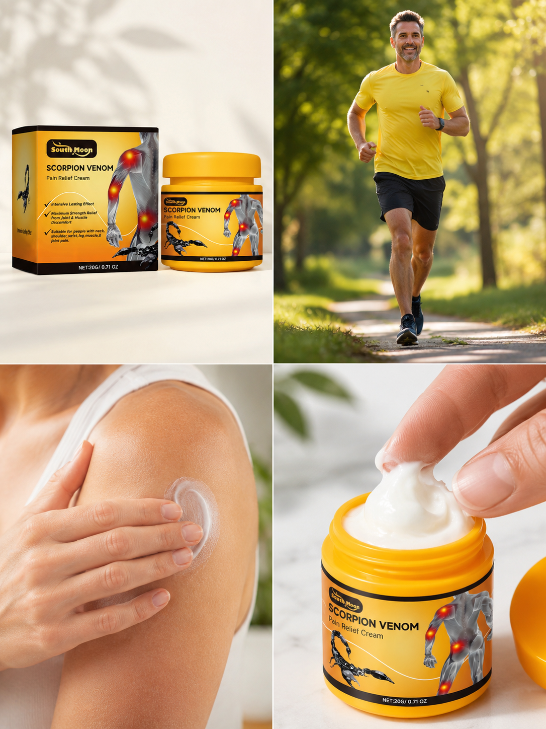 Scorpion Venom Pain Relief Cream — Maximum Strength Joint
