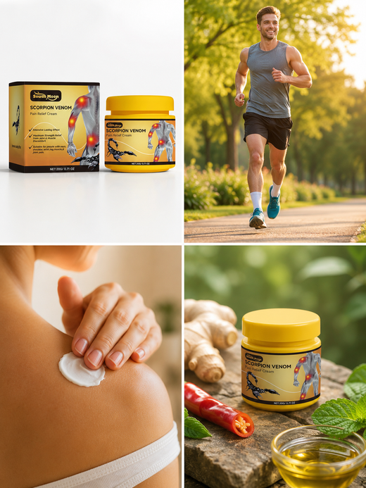 Scorpion Venom Pain Relief Cream — Maximum Strength Joint
