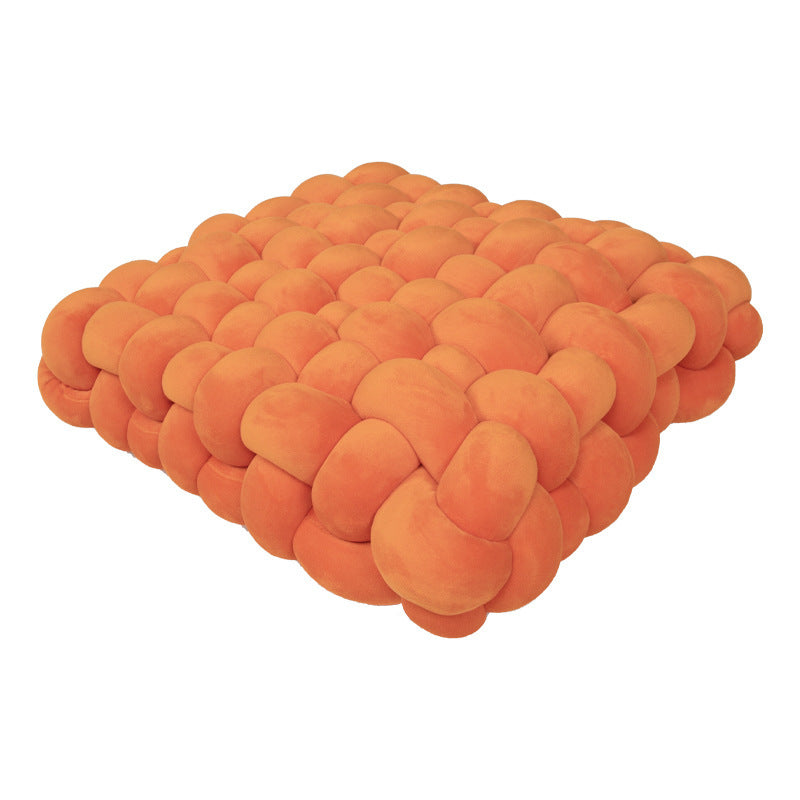 Woven Seat Cushion for Plush, Cozy Textured Comfort