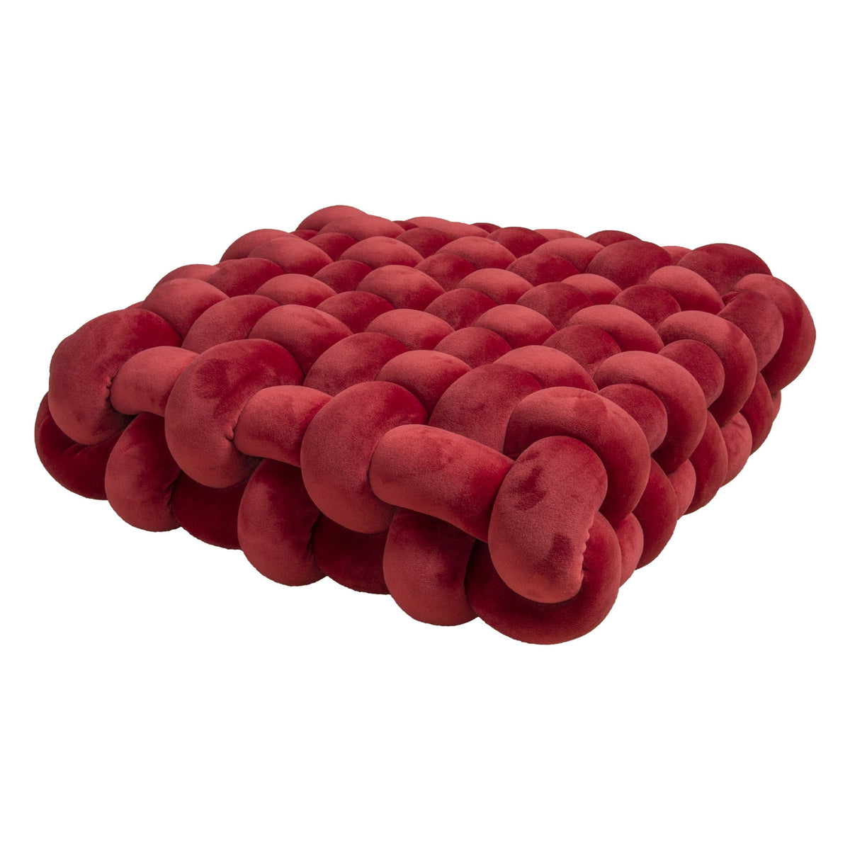 Woven Seat Cushion for Plush, Cozy Textured Comfort
